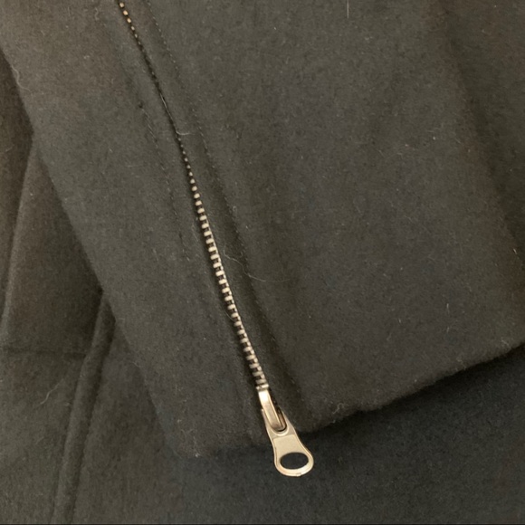 Groggy Military wool blend pea coat, extra small - Picture 12 of 13